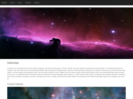 nebulae screenshot