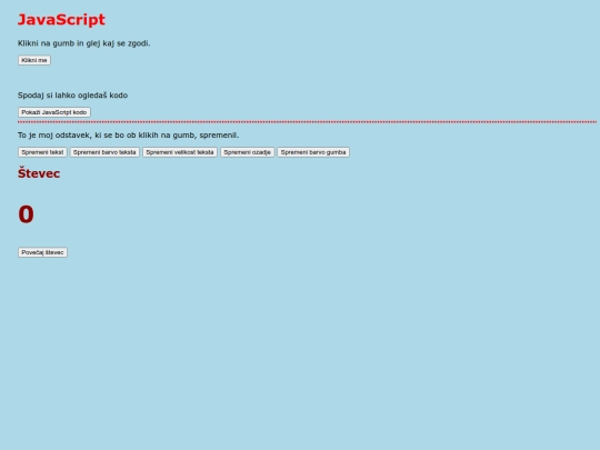 interaktivnost screenshot