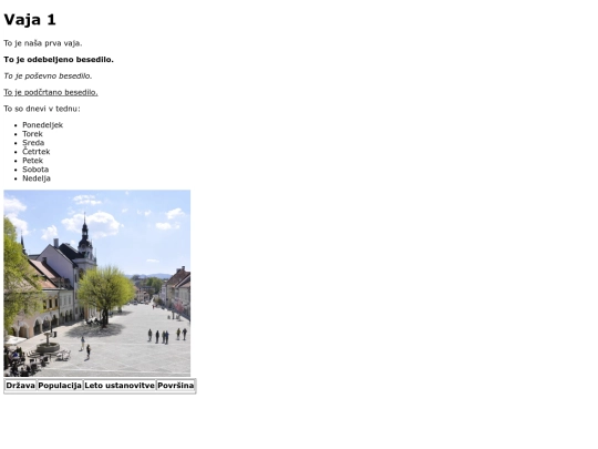 vaja_1_prikaz screenshot