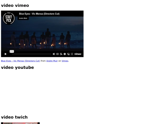 video screenshot