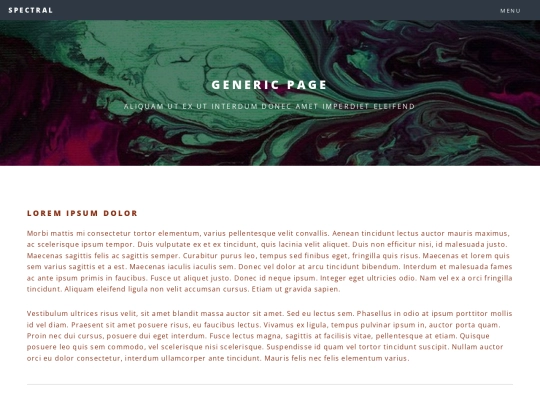 4 Plantilla (web Spectral)/generic screenshot