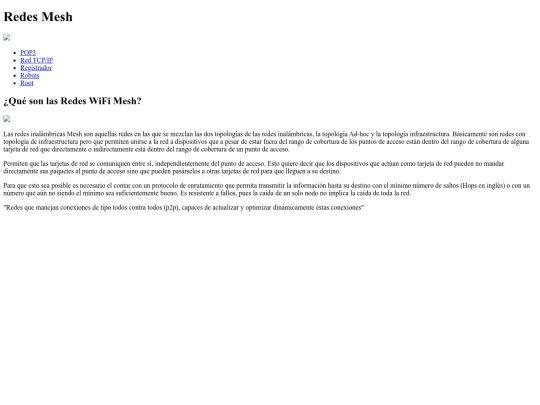 Web-colectiva/redesmesh screenshot