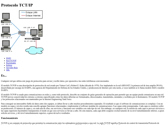 Web-colectiva/tcp-ip screenshot