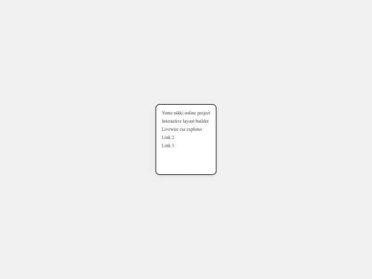 links screenshot