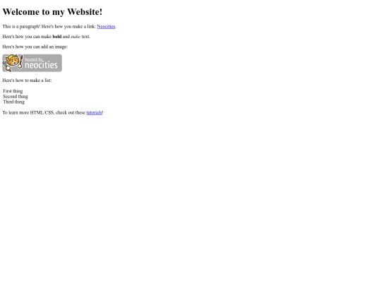 index screenshot