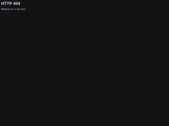 not_found screenshot