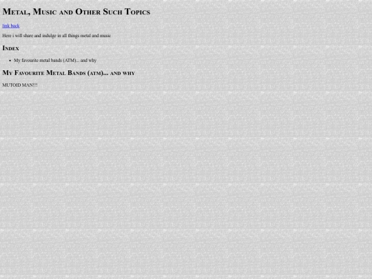metalmusic screenshot