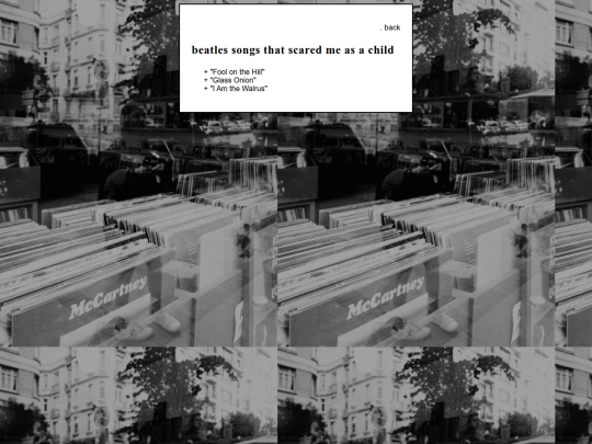 backpages/beatles screenshot