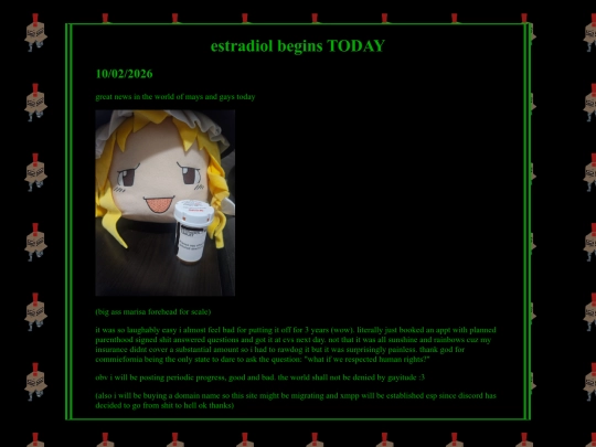 blogs/2026/2026-02-10_estradiol-begins-now screenshot