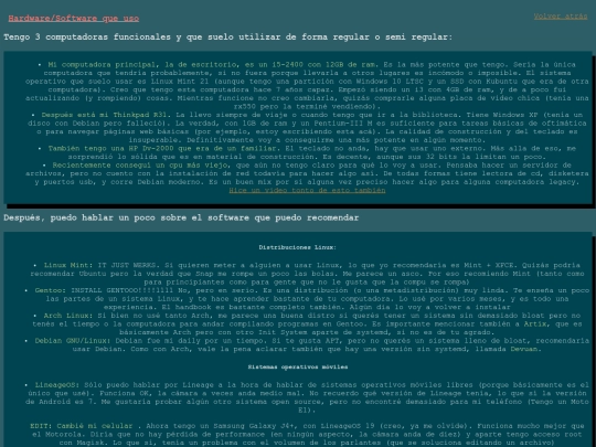 hardware screenshot