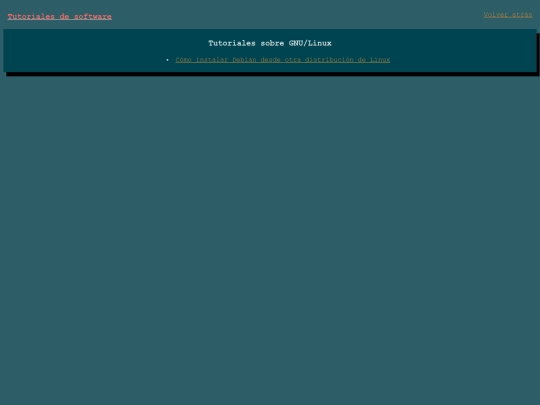 tutoriales screenshot