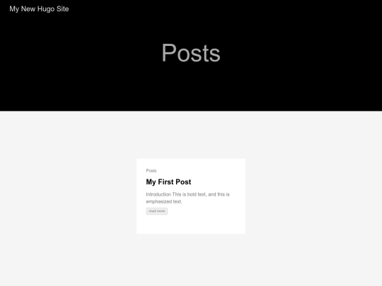 posts/page/1 screenshot
