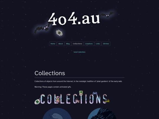 collections screenshot