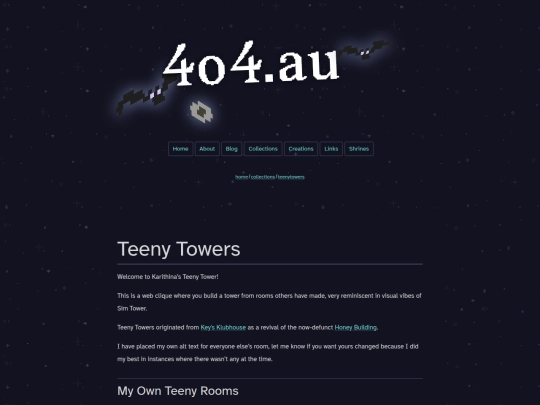 collections/teenytowers screenshot
