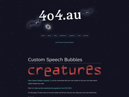 shrines/creatures/bubbles screenshot