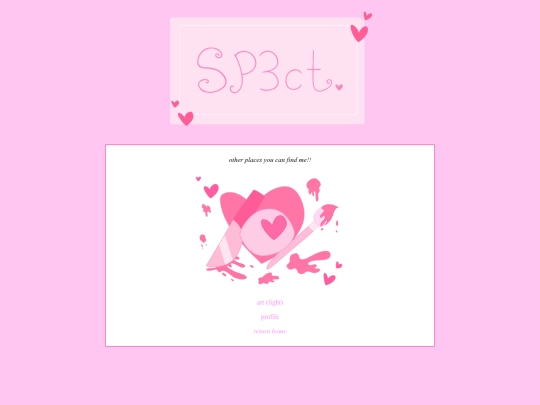 links screenshot