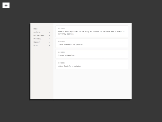 changelog screenshot