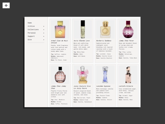 fragrances-test screenshot