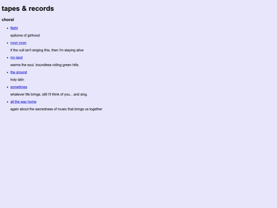 tapes screenshot