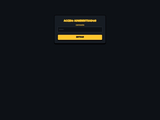 admin screenshot