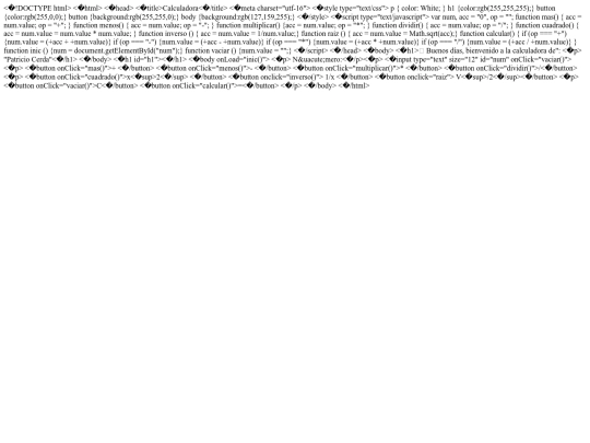 entrega4/Calculadora screenshot