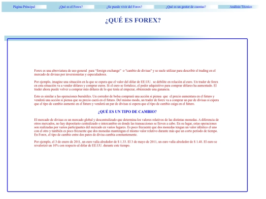 queesforex screenshot