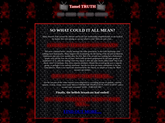 theories screenshot