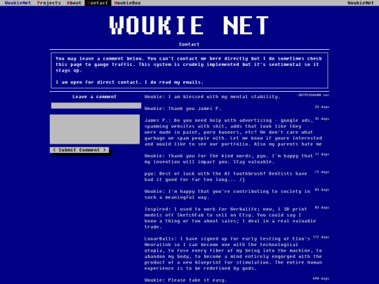 contact screenshot