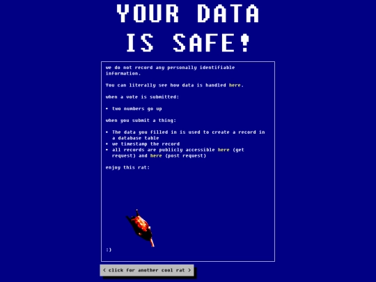 privacy screenshot