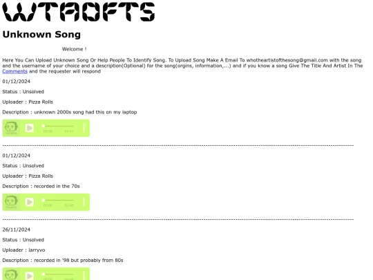 unknownsong screenshot