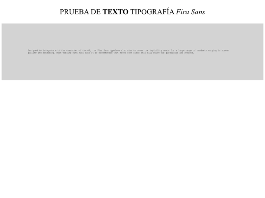 Fira screenshot