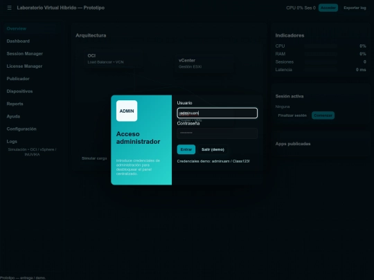 VirtualEntorno screenshot