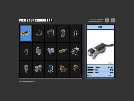 minecraft-testingSCSS screenshot
