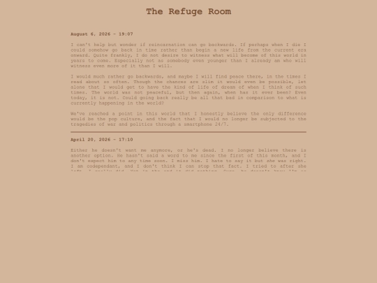 refugeroom screenshot