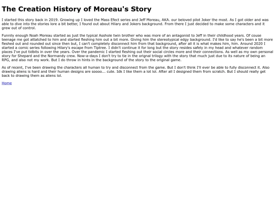 history screenshot