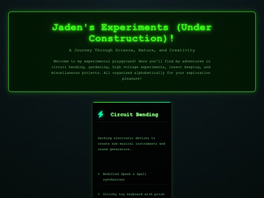 index screenshot
