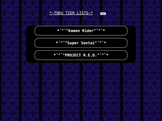 tier-list/tier-list screenshot
