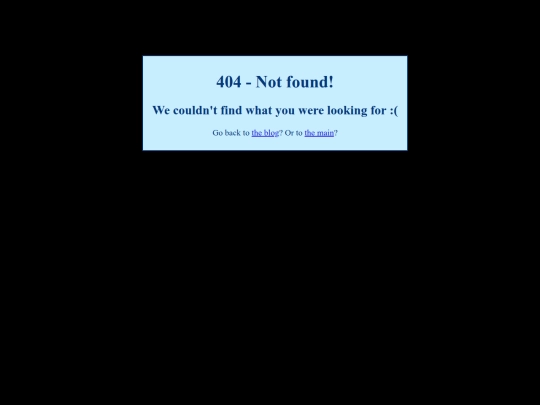 blog/not_found screenshot