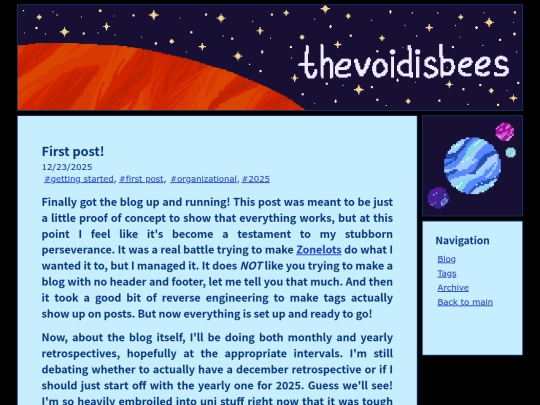 blog/posts/2025-12-23-First-post! screenshot
