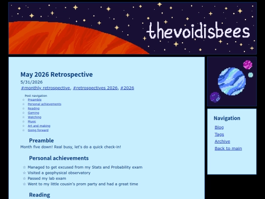 blog/posts/2026-05-31-May-retrospective screenshot