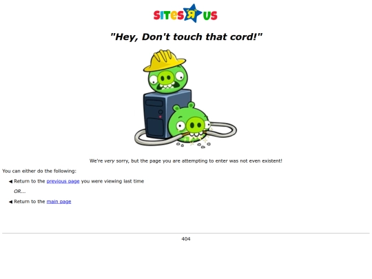 not_found screenshot