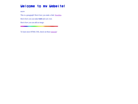 test screenshot