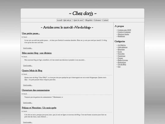 tag/vie-du-blog screenshot