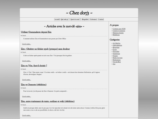 tag/zim screenshot