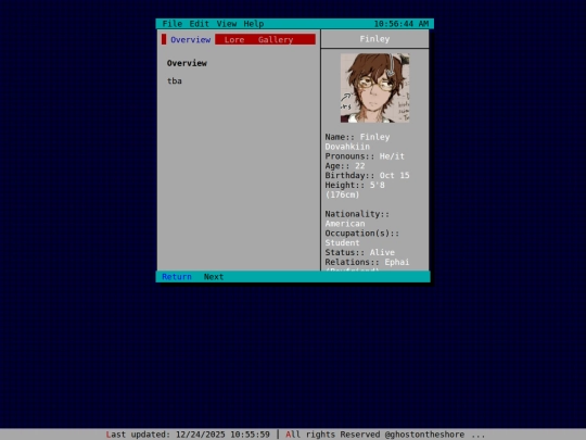 chars/finley screenshot