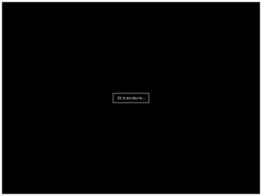 dimmed screenshot