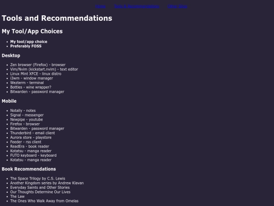tools screenshot