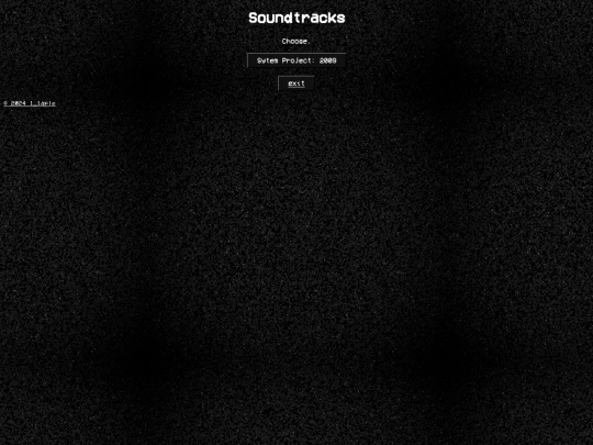 soundtracks screenshot