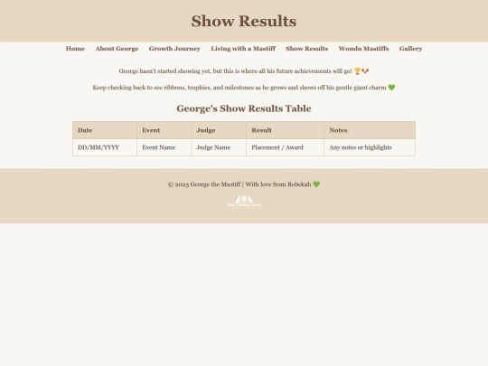 show-results screenshot