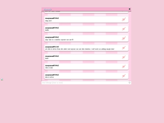 chatbox/chat screenshot